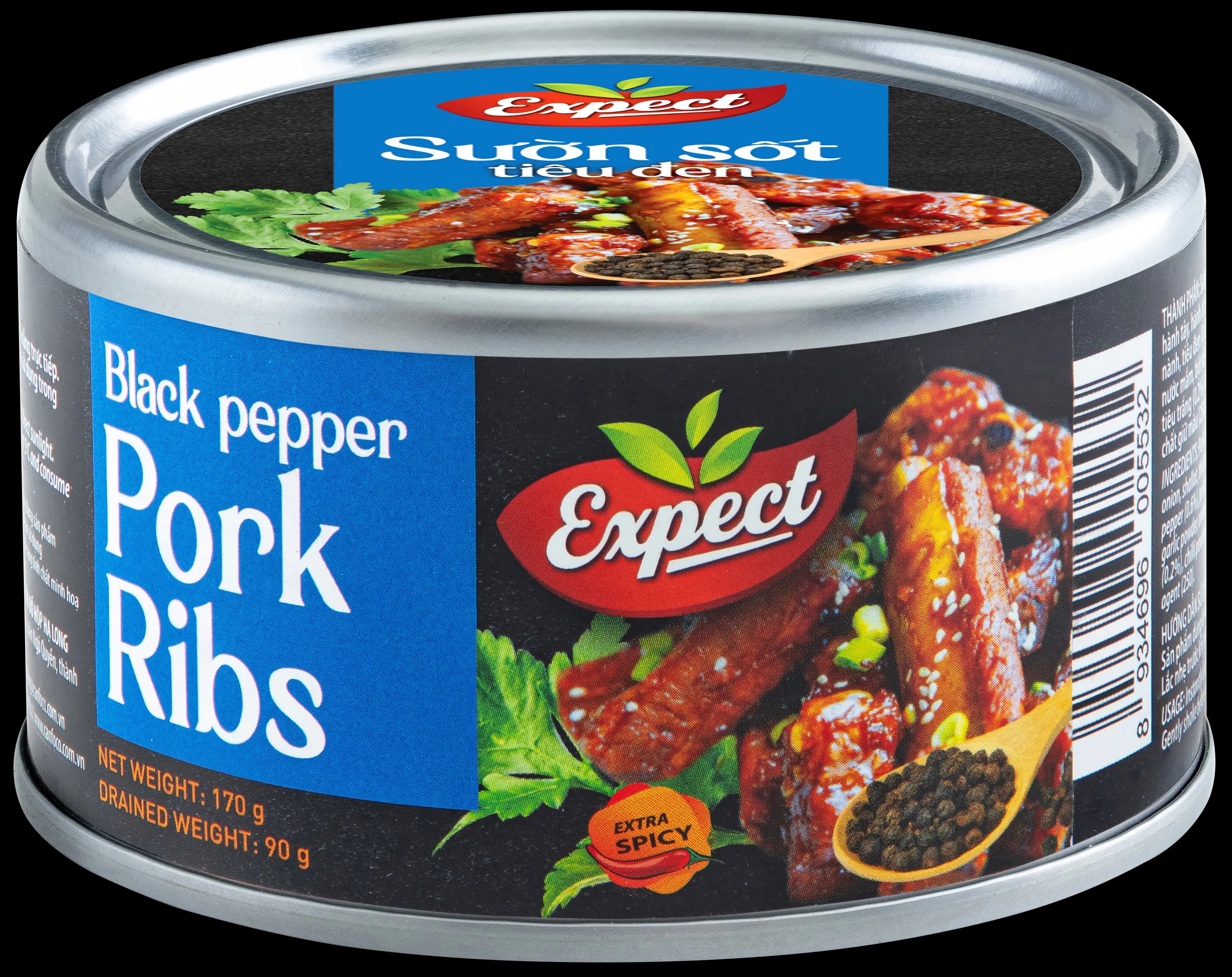 Sườn sốt tiêu đen EXPECT 170g - Ảnh 1