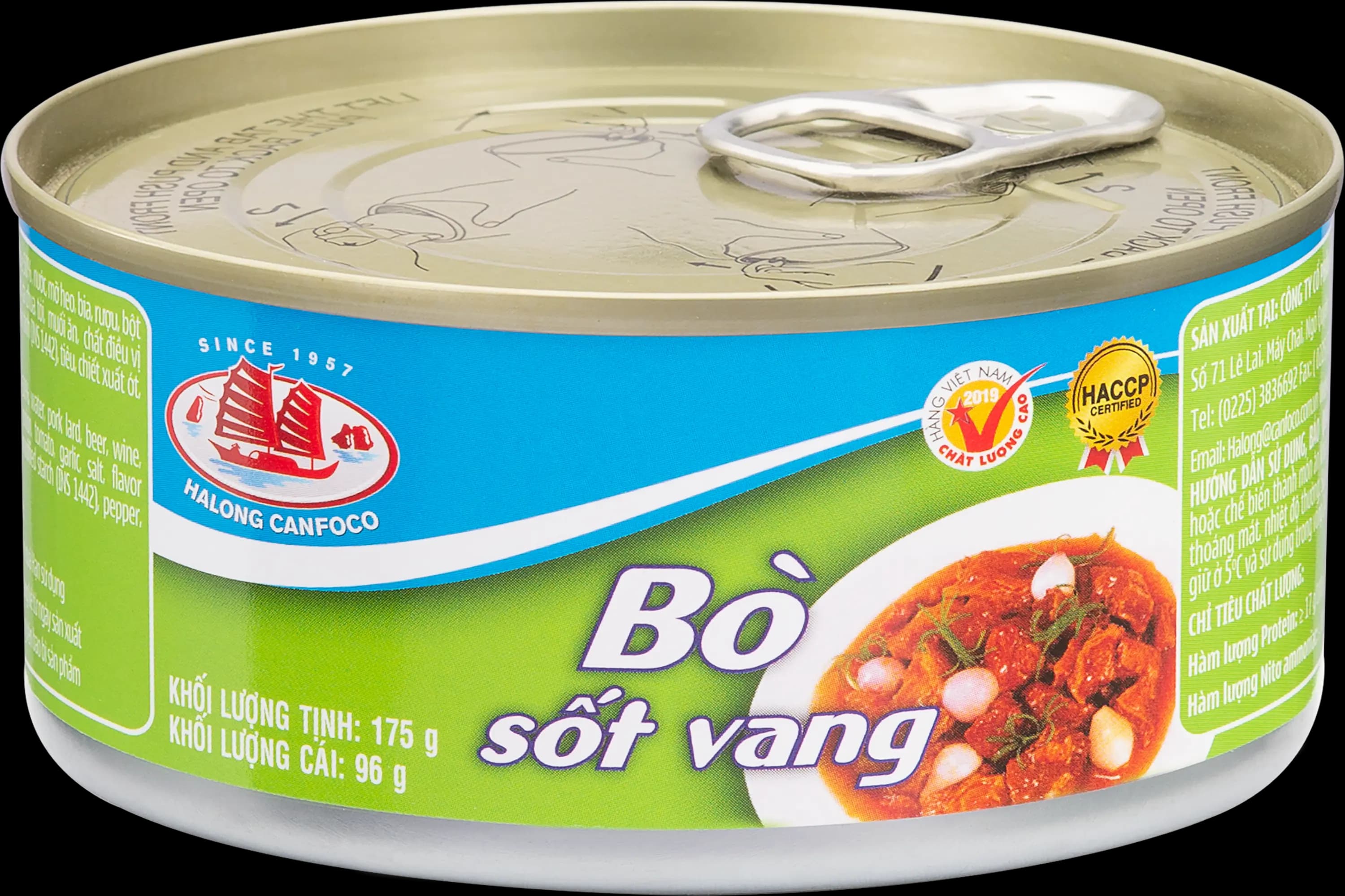 Thịt bò sốt vang 175g