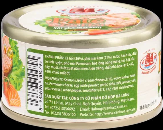Patê cá hồi sốt phô mai kem 90g - Thumbnail 2