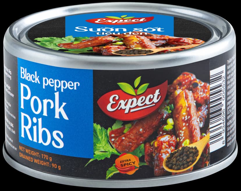 Sườn sốt tiêu đen EXPECT 170g