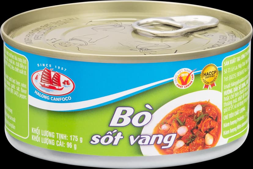 Thịt bò sốt vang 175g