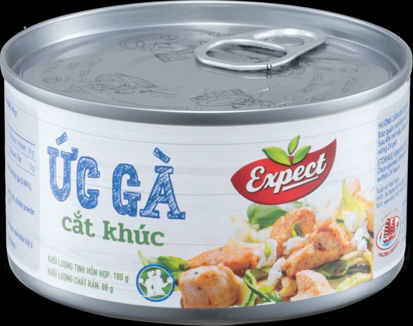 Ức gà cắt khúc EXPECT 180g x 48