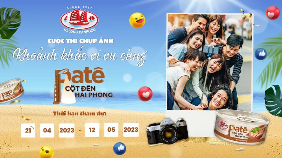 khoảnh khắc vi vu với pate cột đèn Hải Phòng