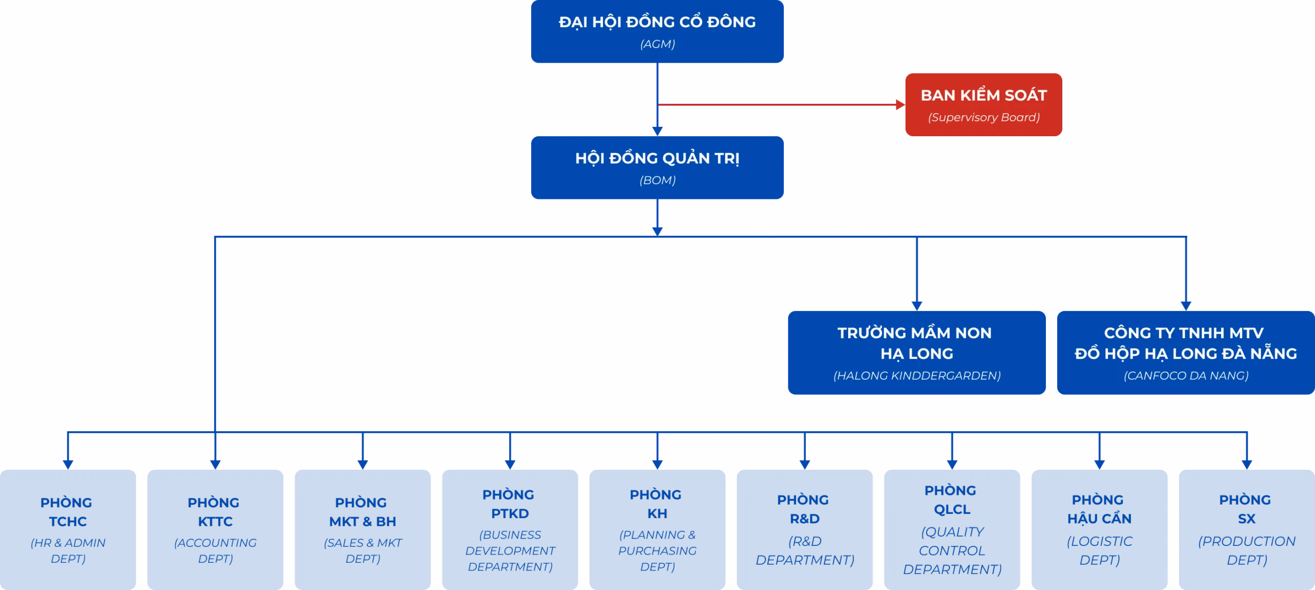 Cơ cấu tổ chức
