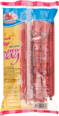 EVERYDAY Sterilized Pork Sausage 25g, 10 pcs x 20 bags