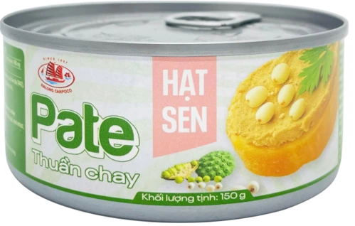 Pate thuần chay hạt sen 150g